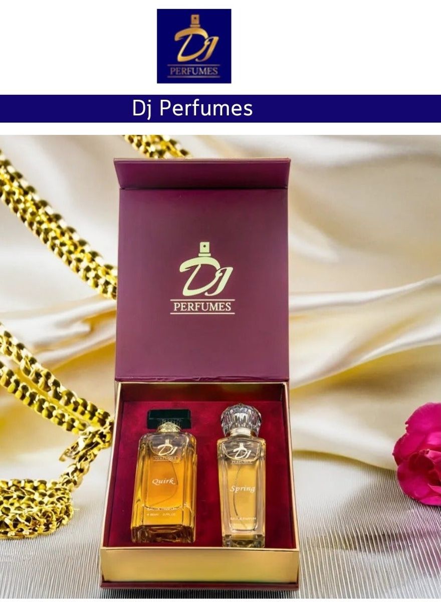 EDP 80 ML 2P GS for Unisex - Quirk - Spring