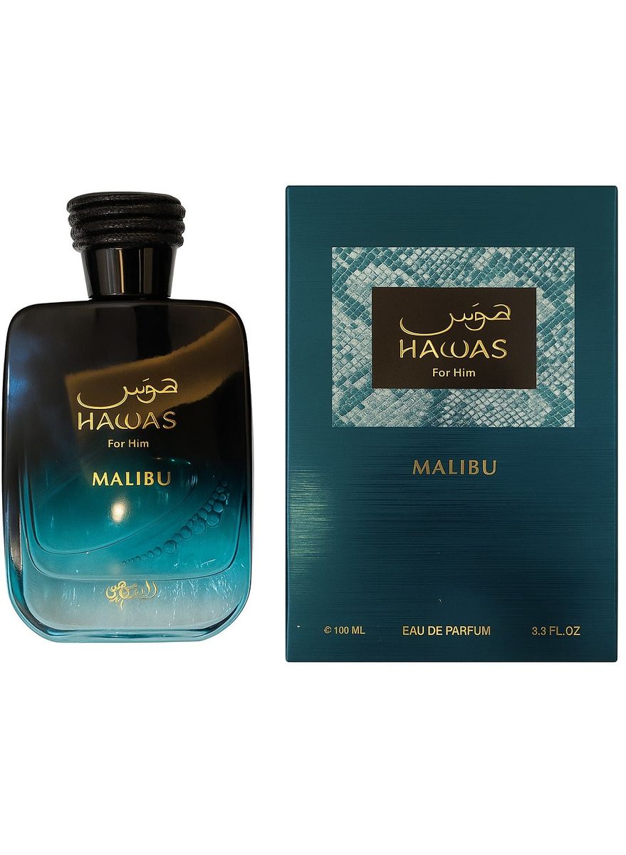 Hawas Malibu Eau De Parfum for Men 100ml