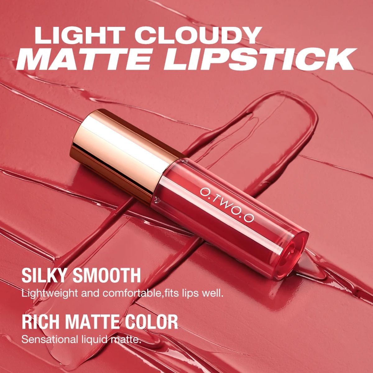 Ultra-Lasting Matte Lip Tint with Waterproof Color-Lock Finish O.TWO.O - Women's Lips 1