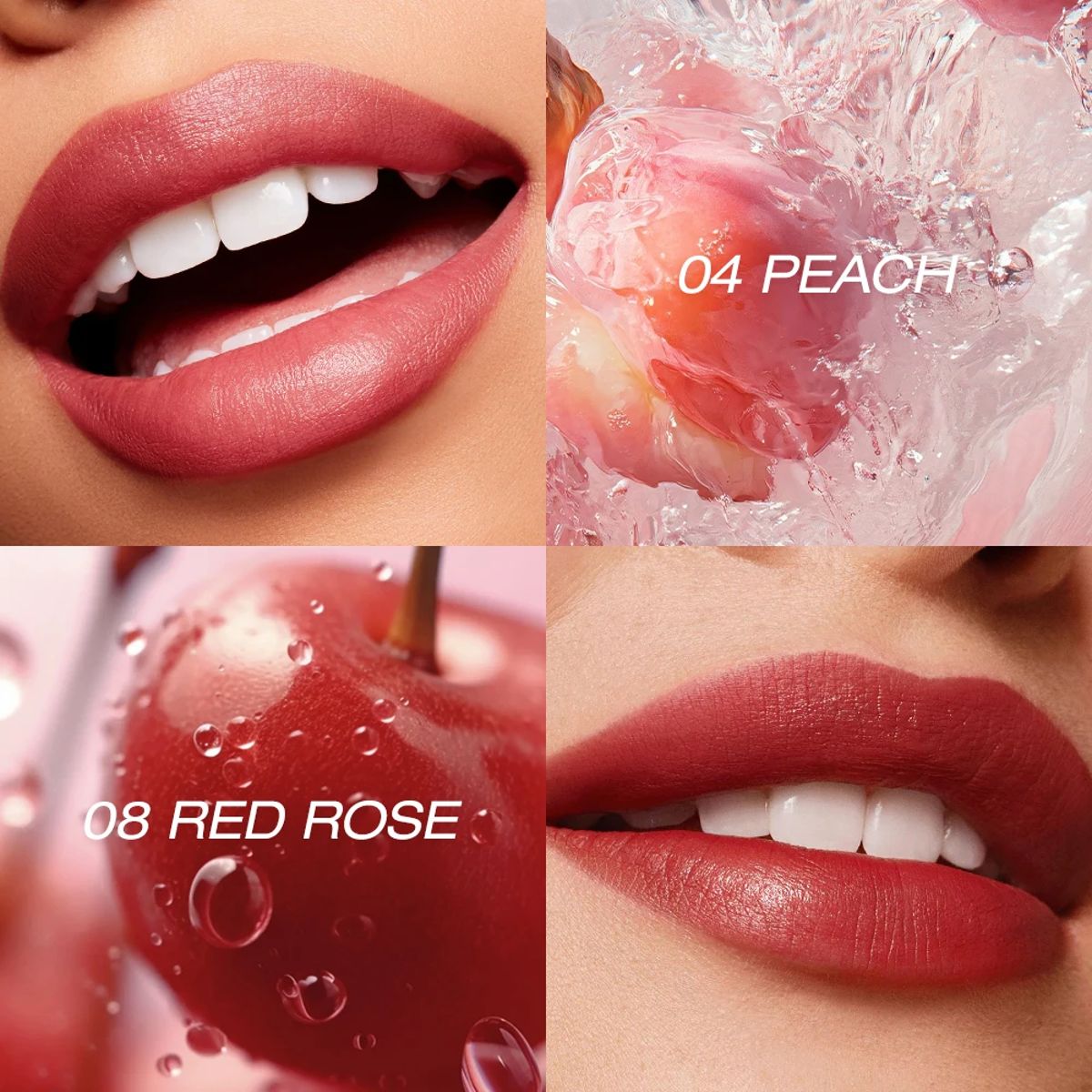 Long-Lasting Waterproof Matte Lip Tint for Smooth Hydrated Lips O.TWO.O - Women's Lips 3