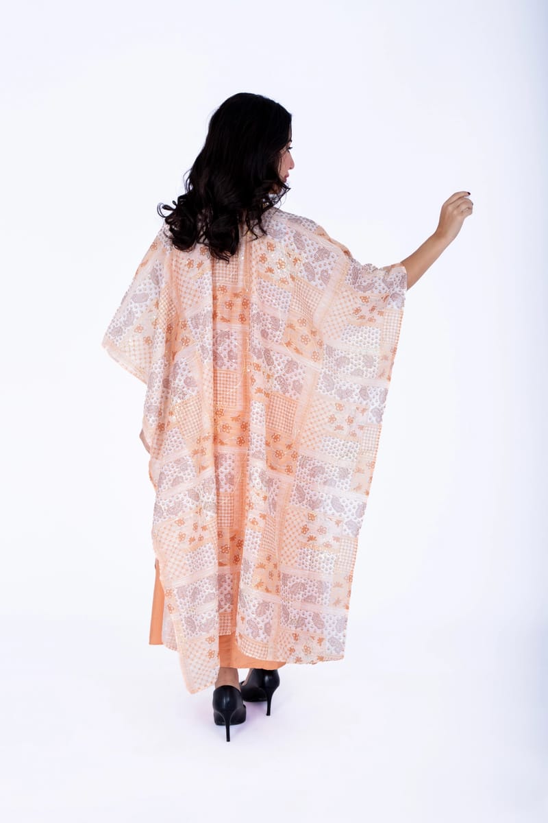 Modern Shawl Design Short Jalabiya IKKXA - Women's Jalabiyas 63
