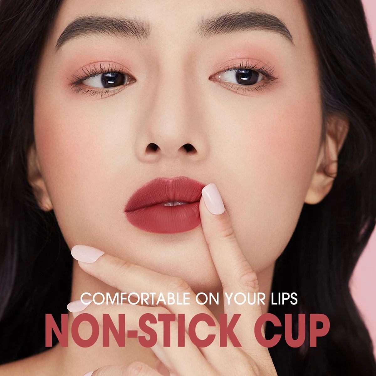 Long-Lasting Waterproof Matte Lipstick with Velvet Finish O.TWO.O - Women's Lips 1