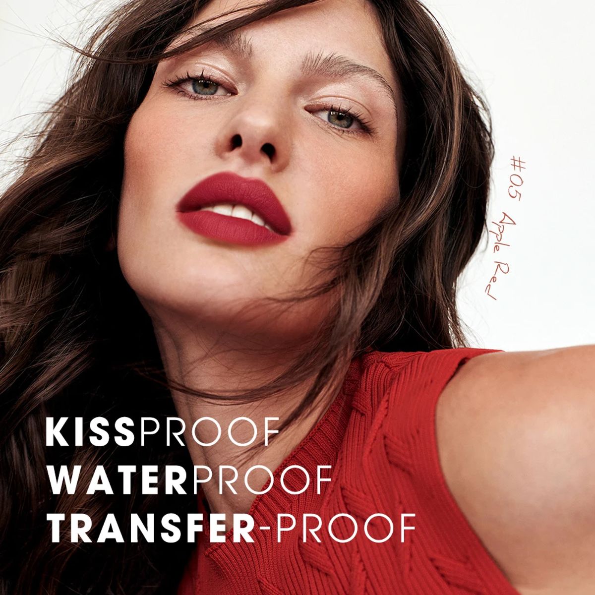 Long-Lasting Matte Lip Tint with Waterproof, Velvet Finish O.TWO.O - Women's Lips 3