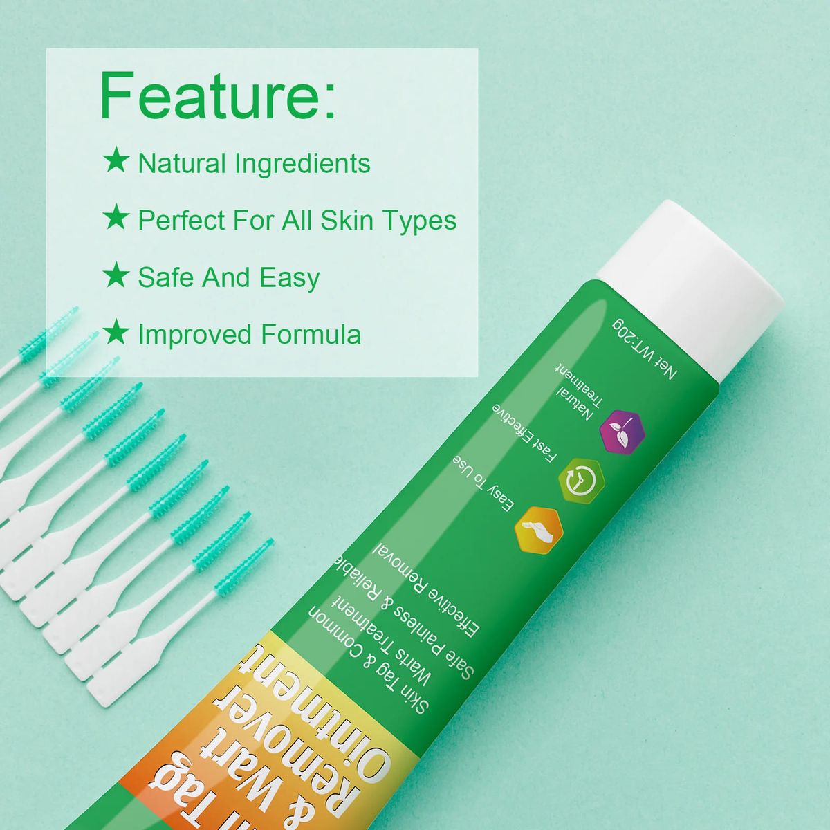 Aliver Skin Tag & Wart Remover Ointment Cream 20G Aliver - Women's Personal Care 2
