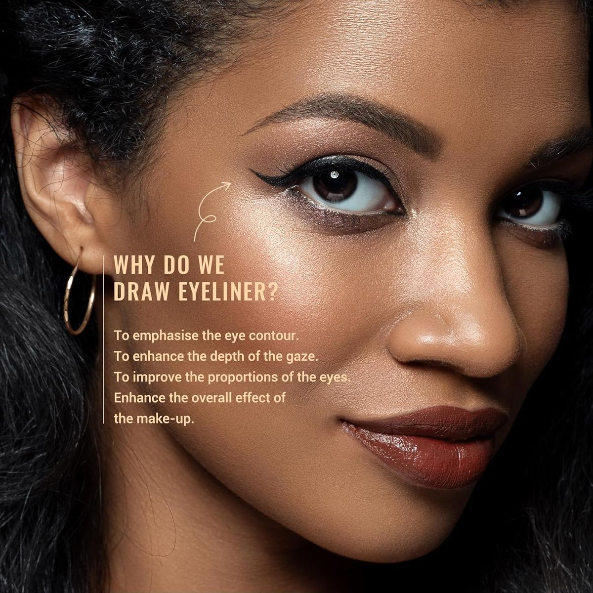Jessup Three-Piece Angled Eyeliner Brush Set for Precision Winged Makeup