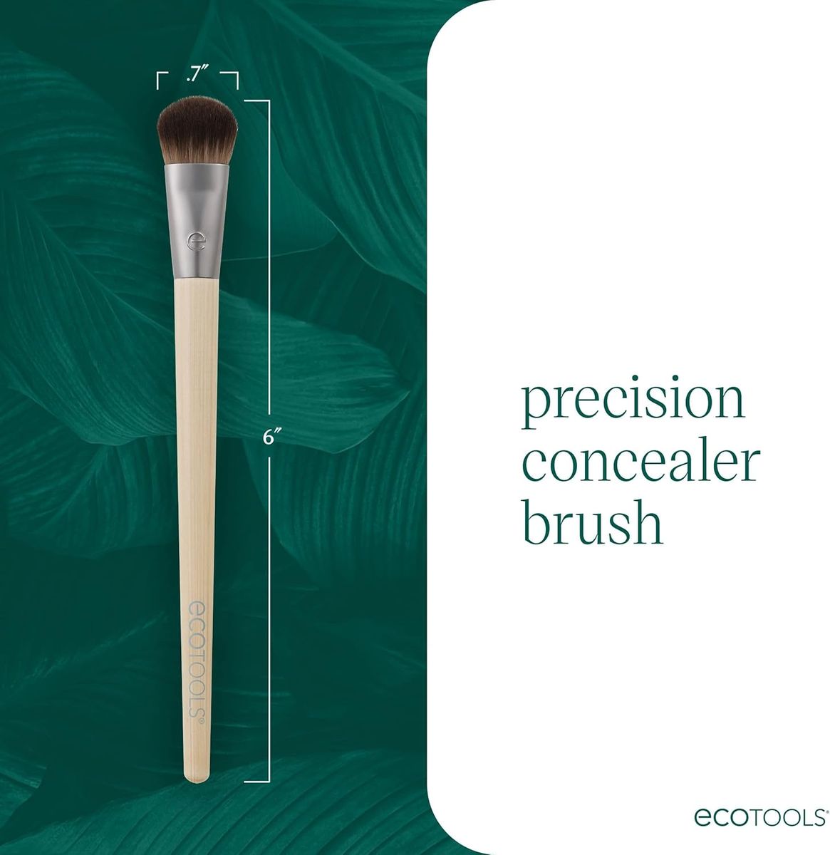 EcoTools Precision Concealer Brush for Under Eyes and Imperfections EcoTools Precision Concealer Brush for Under Eyes and Imperfections