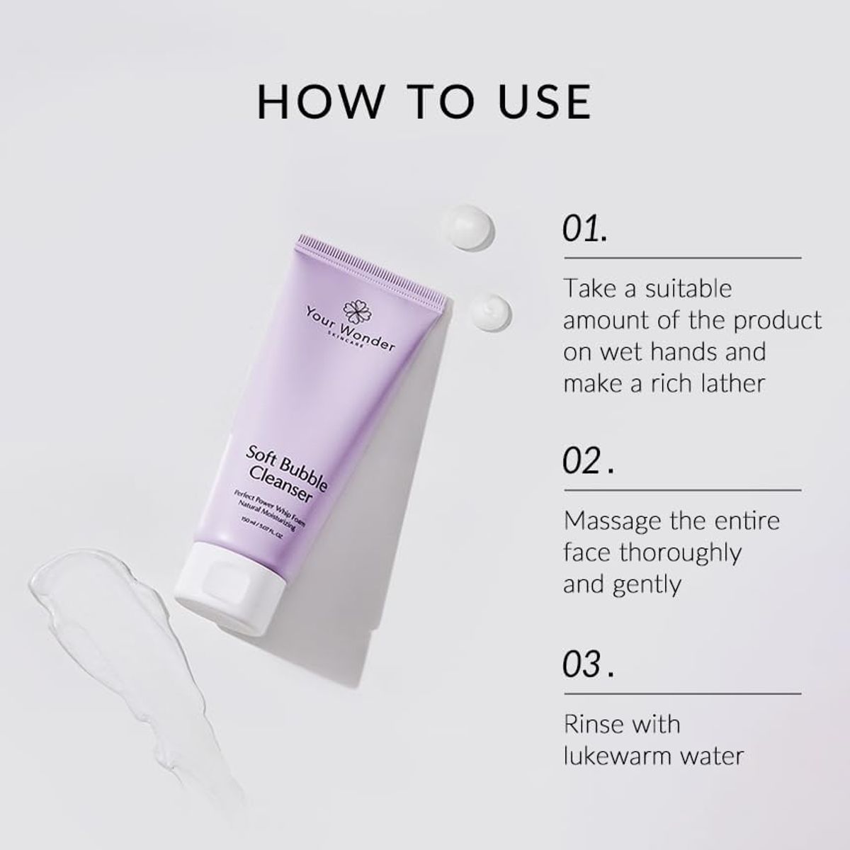 Your Wonder Soft Bubble Cleanser (Premium Cleanser) 150ml Your Wonder Soft Bubble Cleanser (Premium Cleanser) 150ml