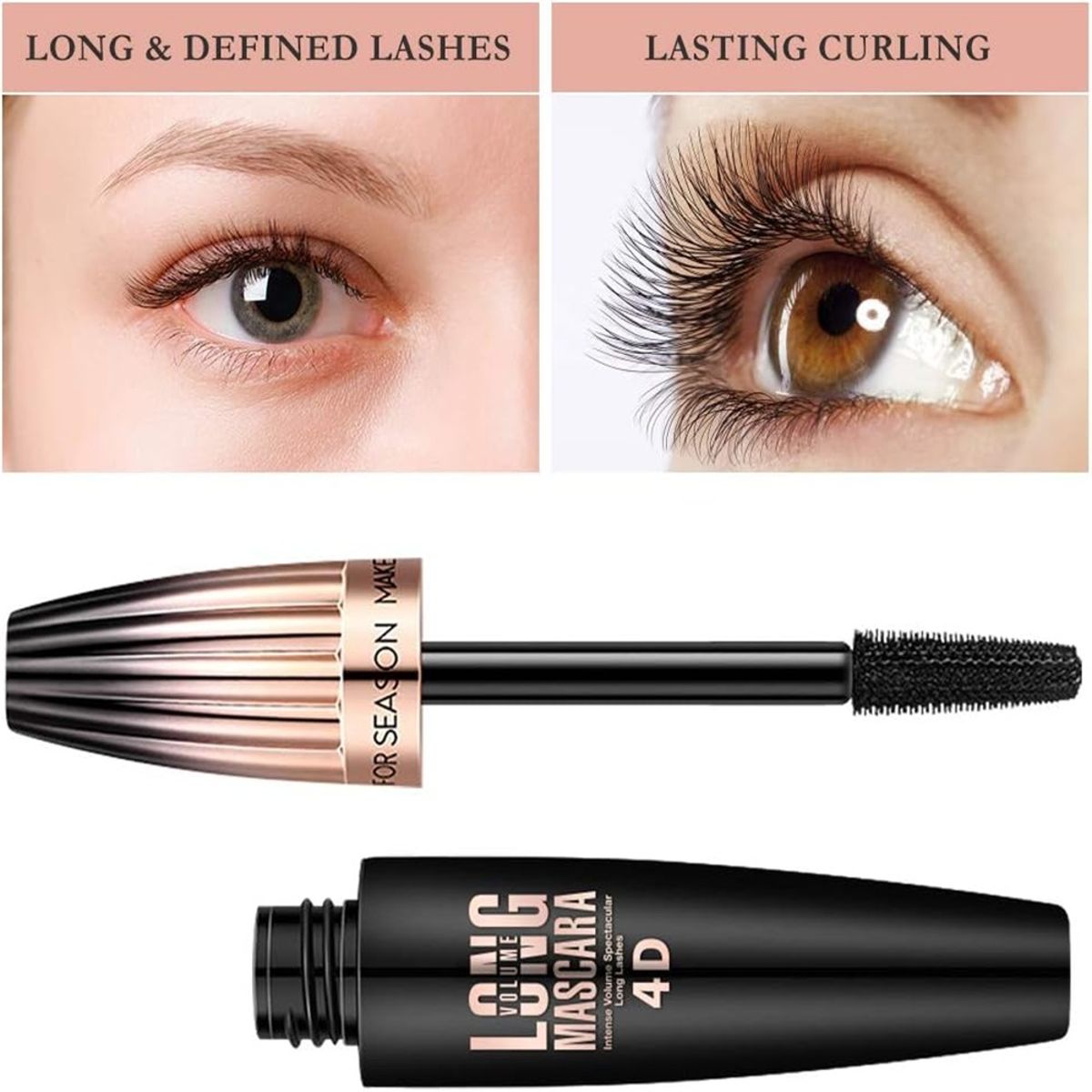 Aliver Professional Long Volume 4D Mascara Black 10ML