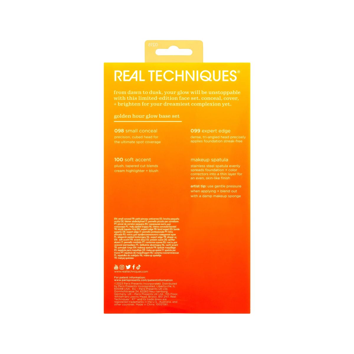 Real Techniques Solar Power Golden Hour Glow Base Set 4 Count Real Techniques Solar Power Golden Hour Glow Base Set 4 Count