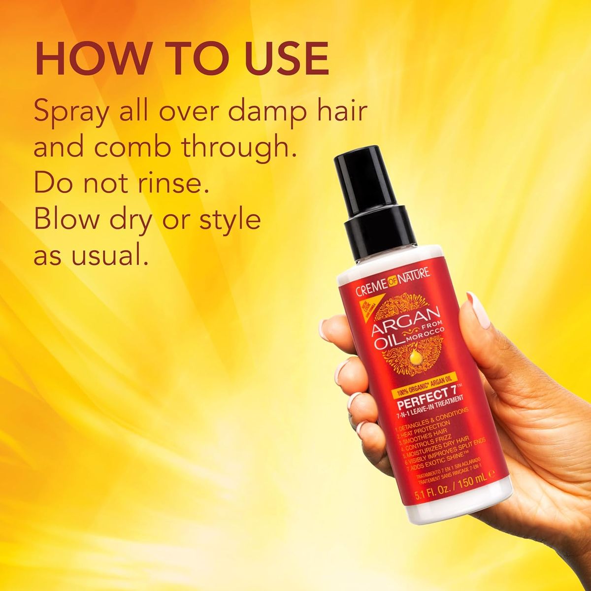 Creme Of Nature Argan Oil Perfect 7 150ML