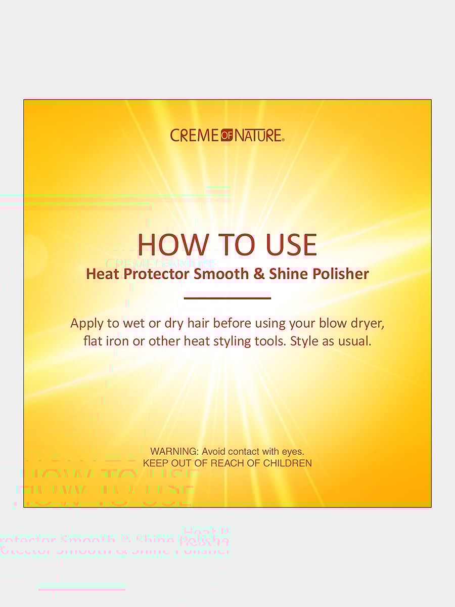 Creme Of Nature Argan Oil Heat Protector Smooth & Shine 118ml