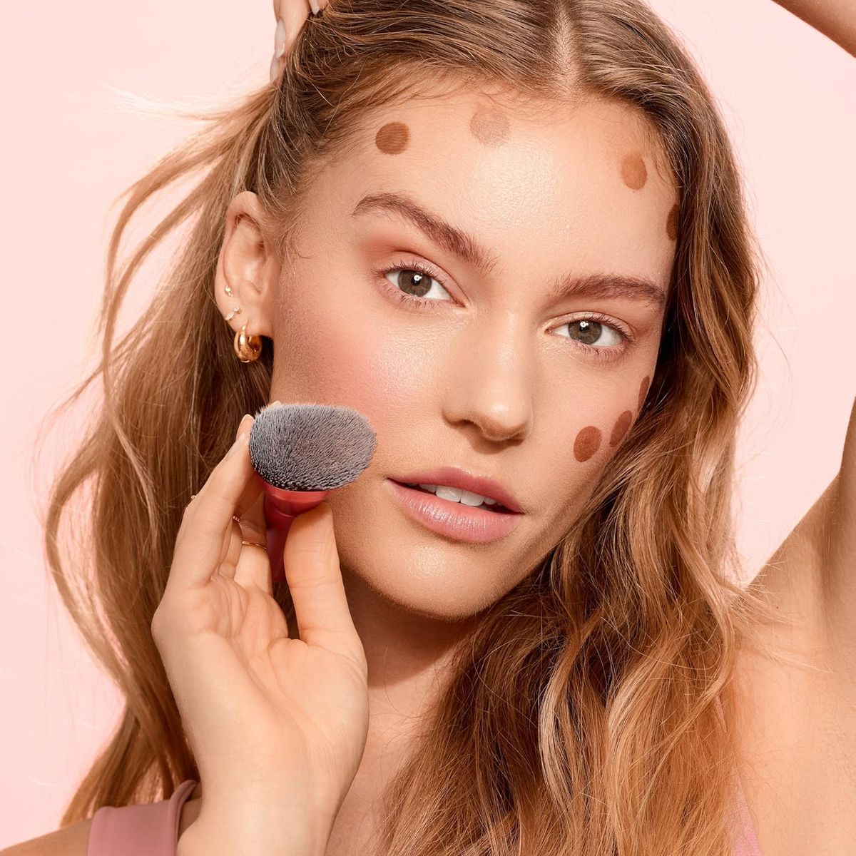Real Techniques Snatch + Sculpt Contour Brush For Makeup