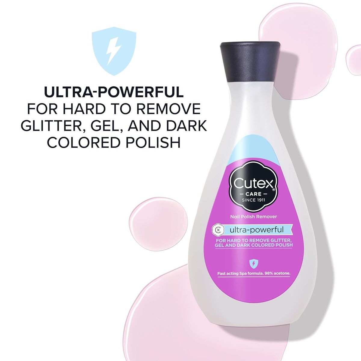 Cutex Gel Nail Polish Remover Ultra-Powerful 200ML