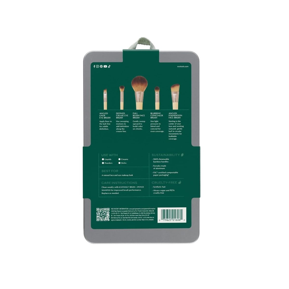 EcoTools Start The Day Beautiful Makeup Brush Kit (Limited Edition)