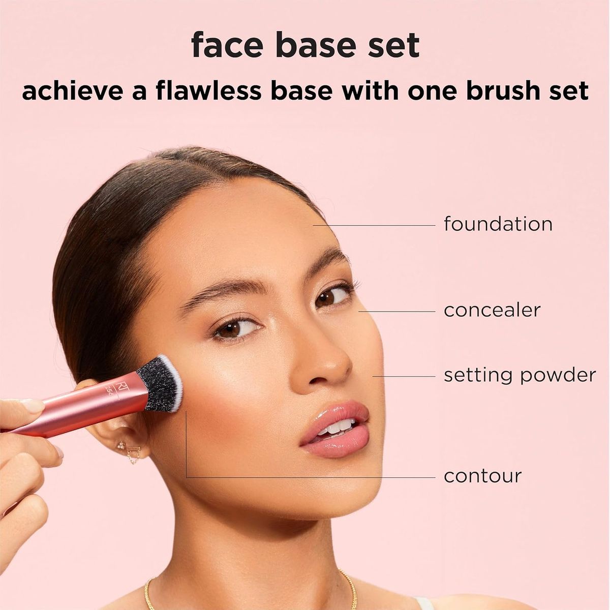 Real Techniques Face Base Makeup Brush Set Real Techniques Face Base Makeup Brush Set