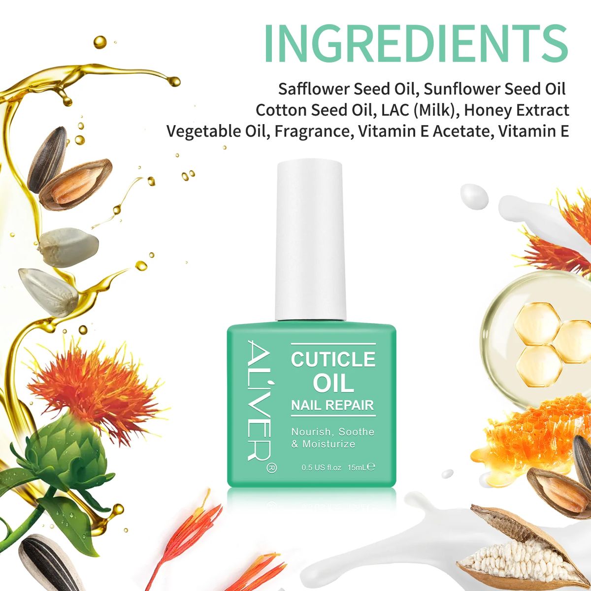 Aliver Cuticle Oil Nail Repair Aliver Cuticle Oil Nail Repair