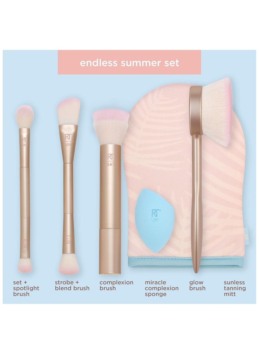 Real Techniques Endless Summer Makeup Brush Kit Real Techniques Endless Summer Makeup Brush Kit