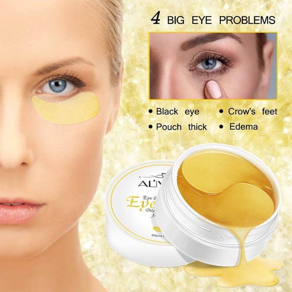 Aliver Hydrogel Eye Mask 60Pcs / 170G