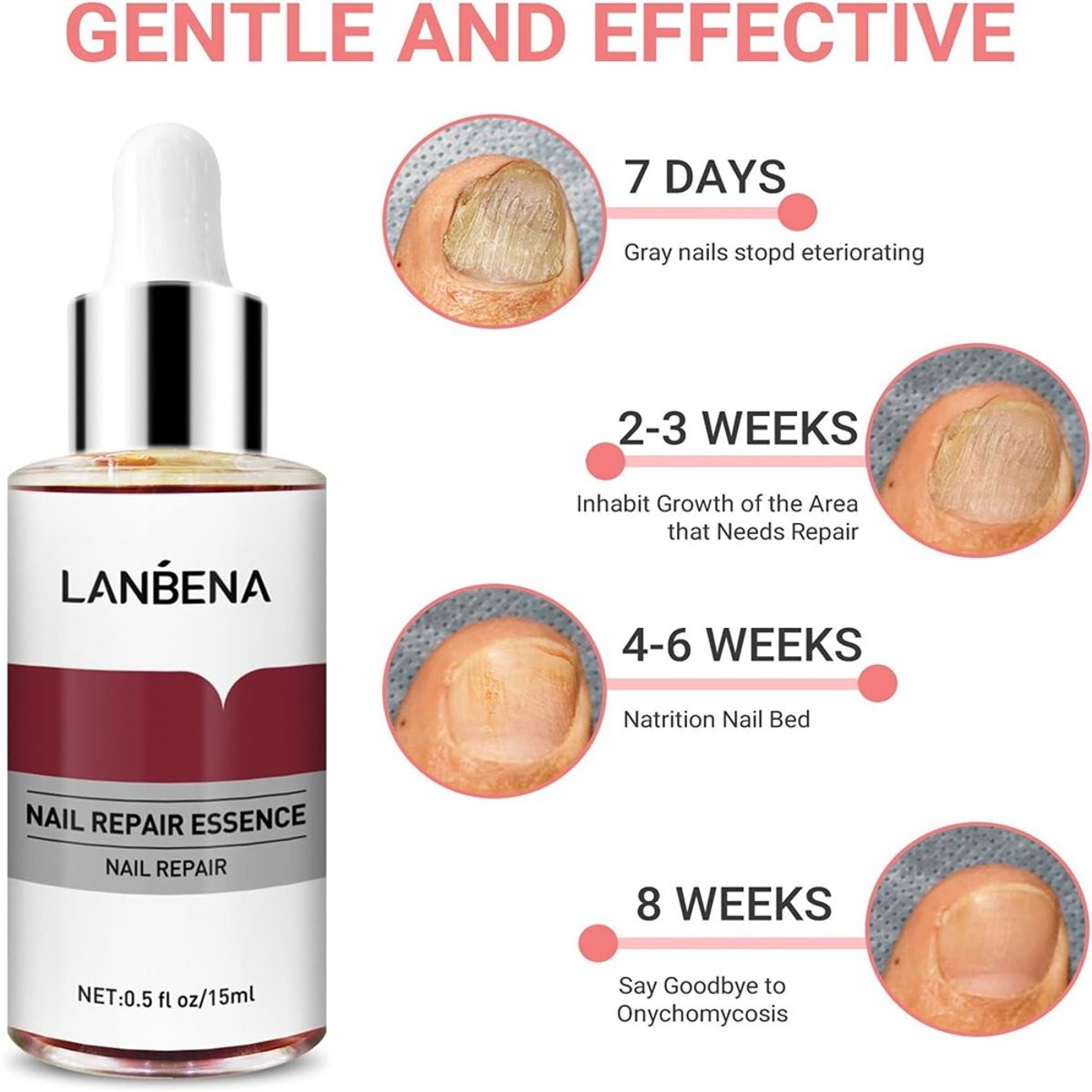 Lanbena Nail Repair Essence 15ML Lanbena Nail Repair Essence 15ML