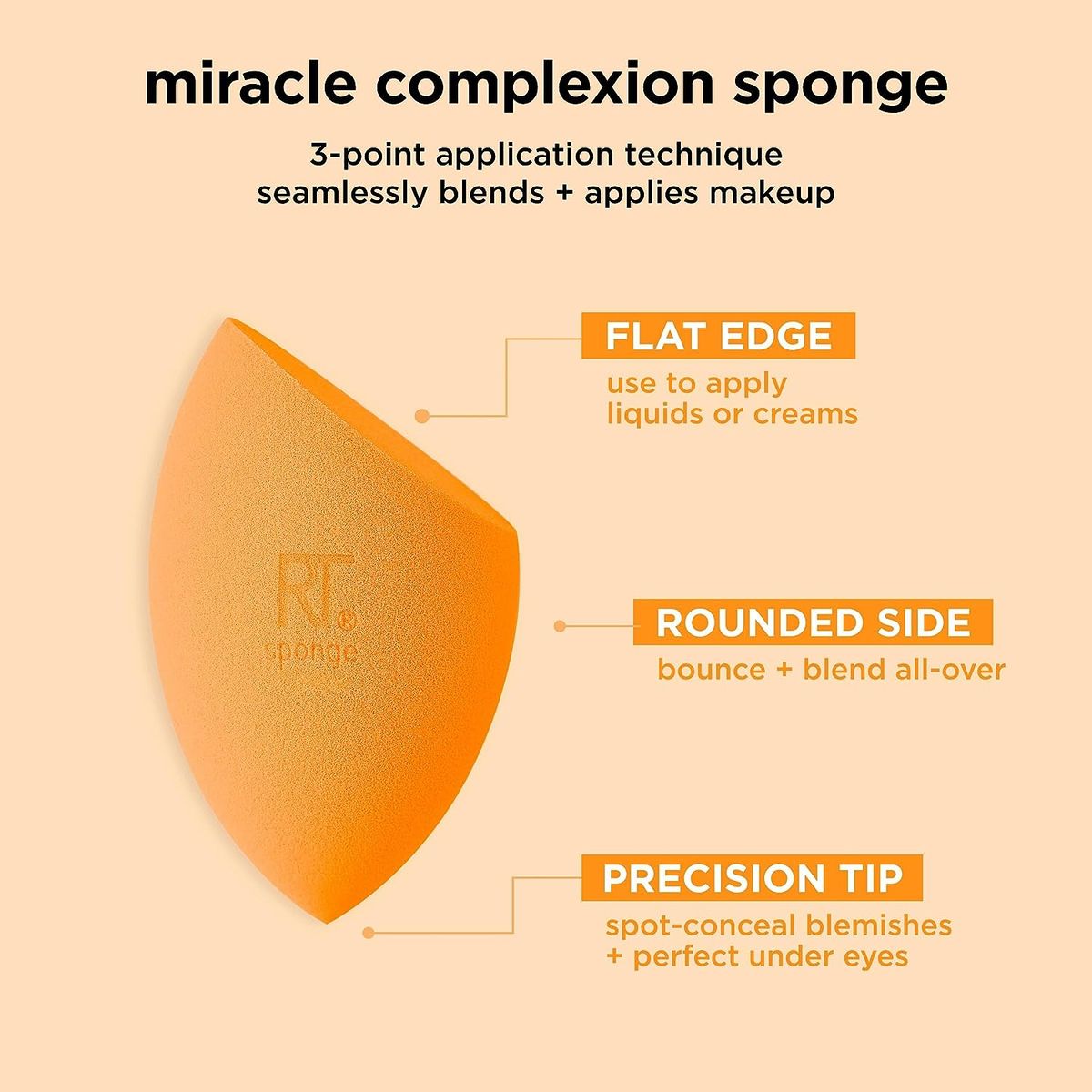 Real Techniques Ultimate Sponge Trio Buildable Coverage