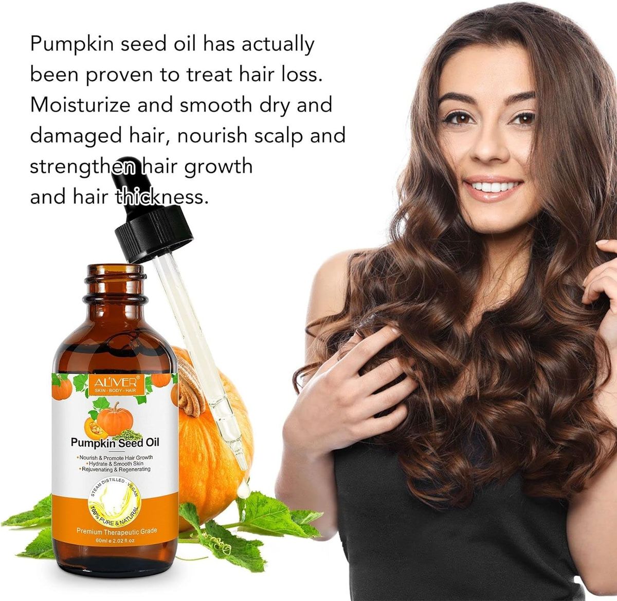 Aliver Pumpkin Seed Oil 60ML