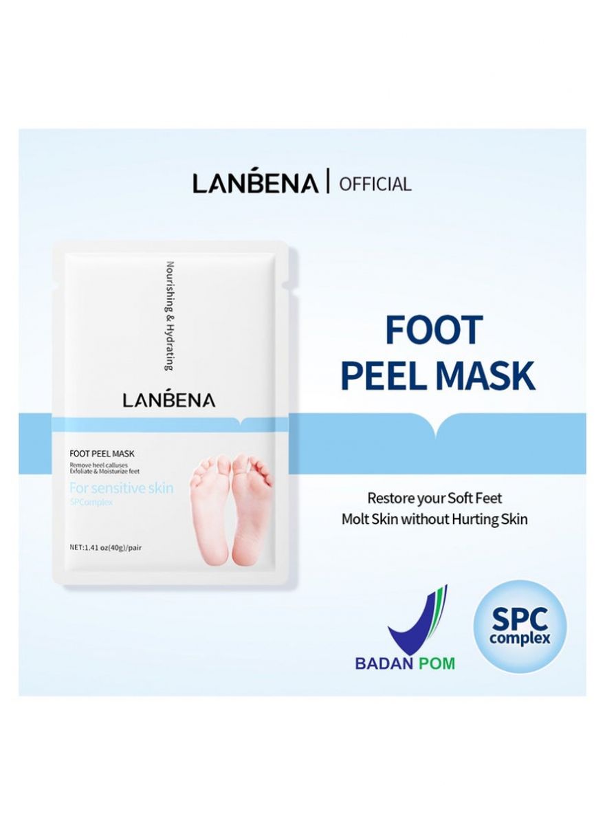 Lanbena Foot Peel Mask Pair 40G
