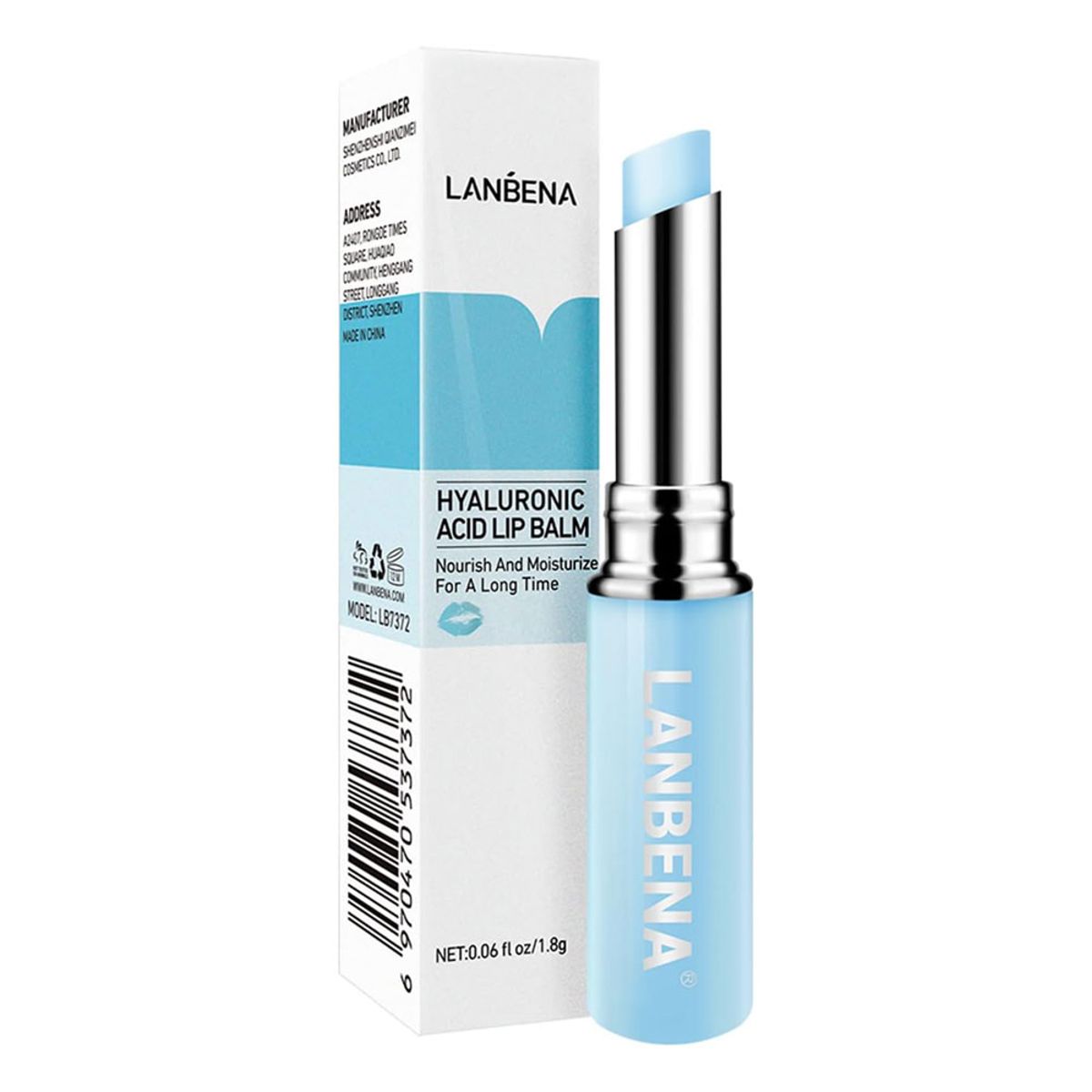 Lanbena Hydrating Lip Balm with Hyaluronic Acid for Soft Lips Lanbena - Women's Lips