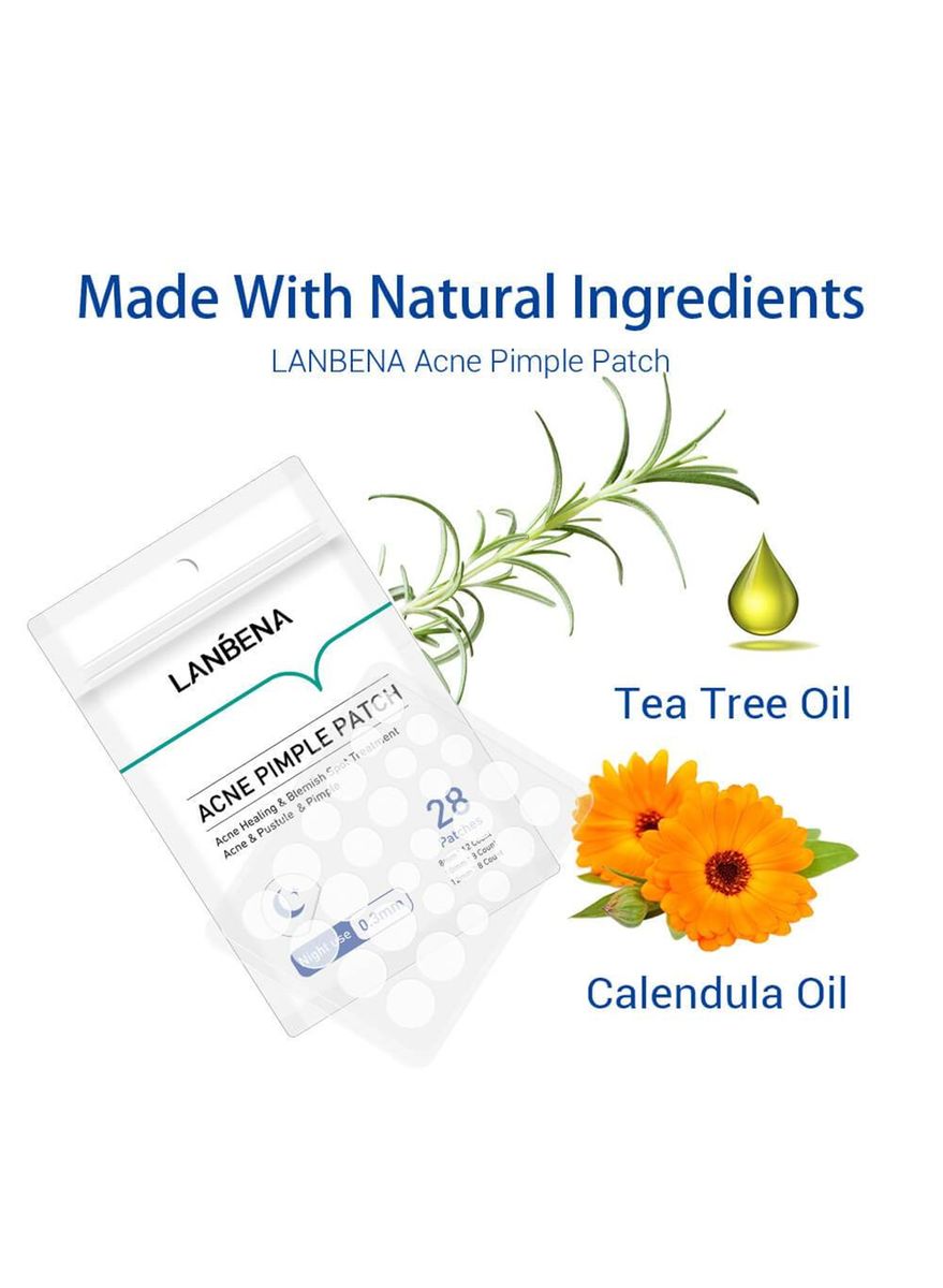 Lanbena Acne Pimple Patch Night Use 28 Patches
