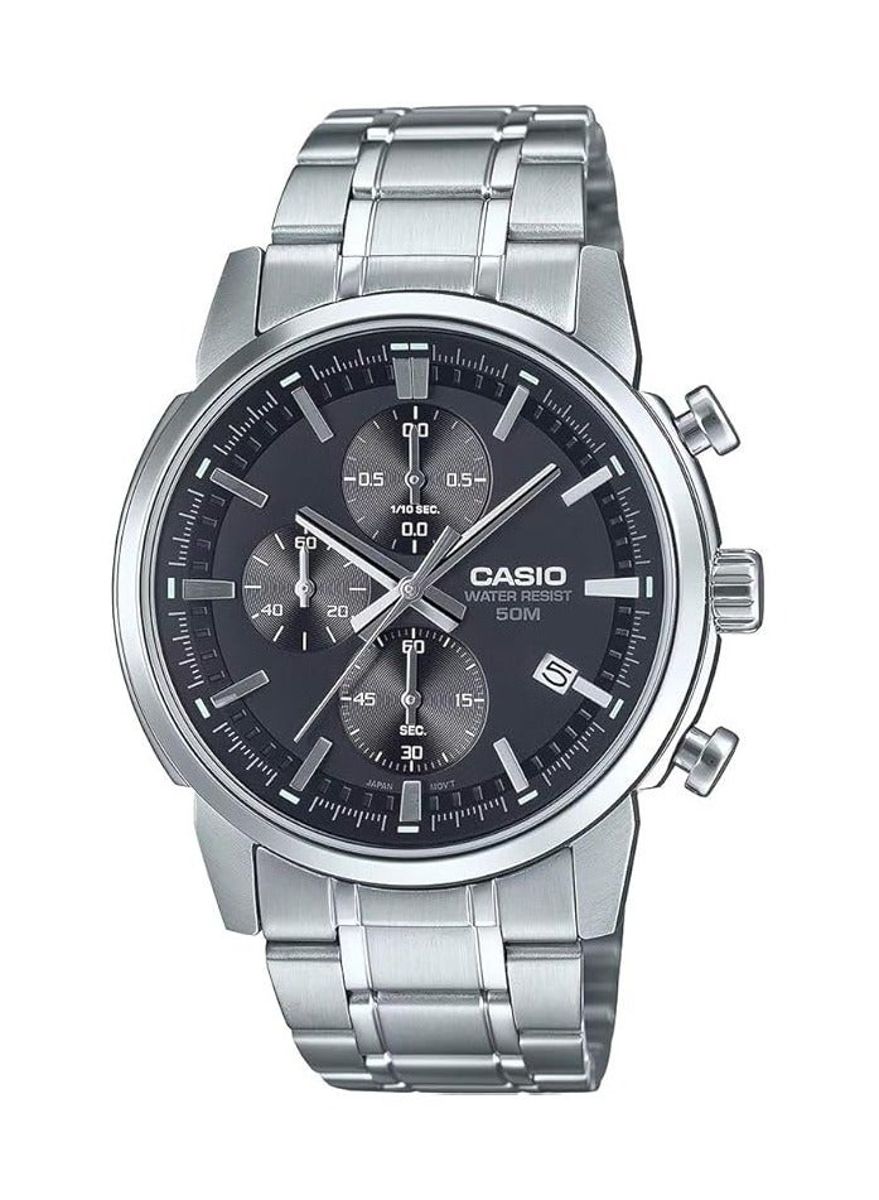 Casio Men's Watch Analog Chronograph Multi-hand - MTP-E510D-1A1VDF Casio - Men's Dress Watches