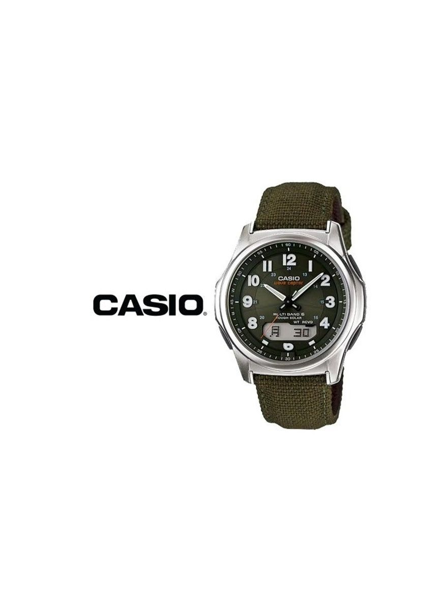 Casio Wave Ceptor Solar Radio-Controlled Green Watch - WVA-M630B-3AJF Casio Wave Ceptor Solar Radio-Controlled Green Watch - WVA-M630B-3AJF