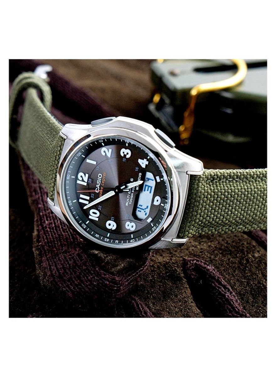 Casio Wave Ceptor Solar Radio-Controlled Green Watch - WVA-M630B-3AJF Casio Wave Ceptor Solar Radio-Controlled Green Watch - WVA-M630B-3AJF