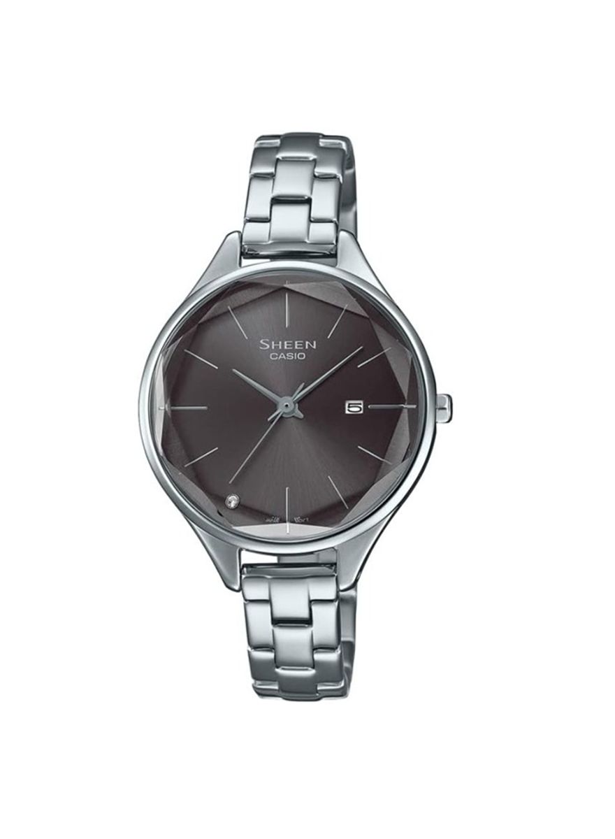 Elegant Casio Women's Analog Watch with Crystal Accent-SHE-4062D-8AUDF Casio - Women's Dress Watches