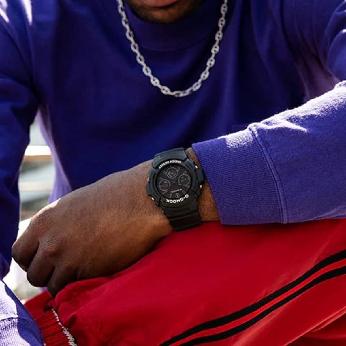 Bold Midnight Green Casio G-Shock Analog-Digital Watches AWR-M100SMG-1ADR Casio - Men's Dress Watches 1