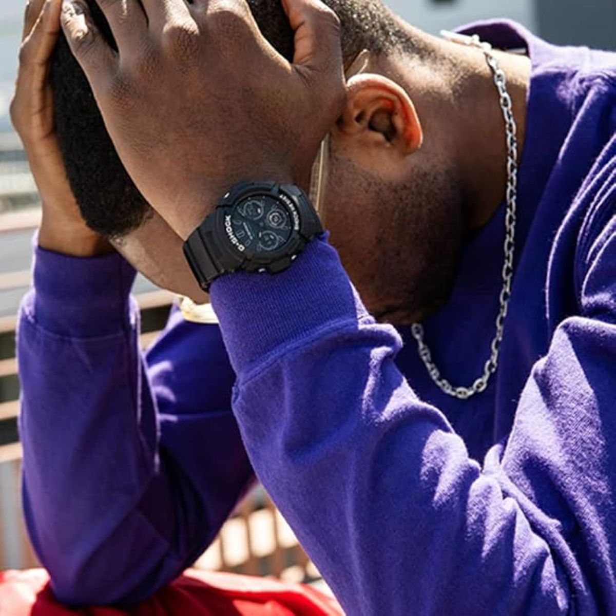 Bold Midnight Green Casio G-Shock Analog-Digital Watches AWR-M100SMG-1ADR Casio - Men's Dress Watches 2