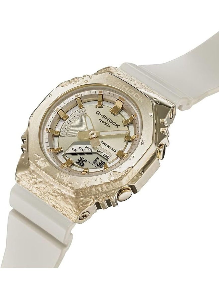 Casio G-Shock Watch - GM-S2140GEM-9ADR Grey Dial, White Band Casio - Women's Dress Watches 1