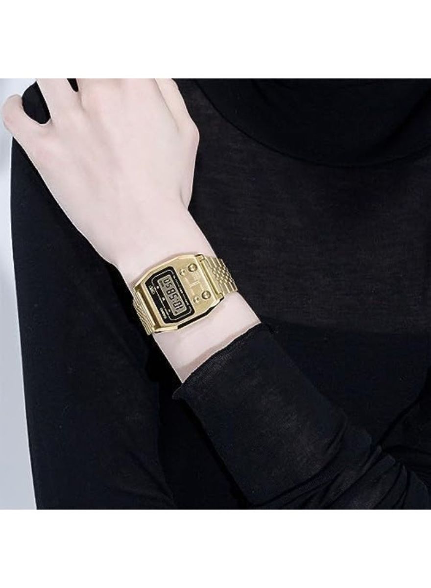 Casio Unisex Watch A1100G-5DF Stylish Gold Dual Display Casio - Women's Smart & Digital Watches 2