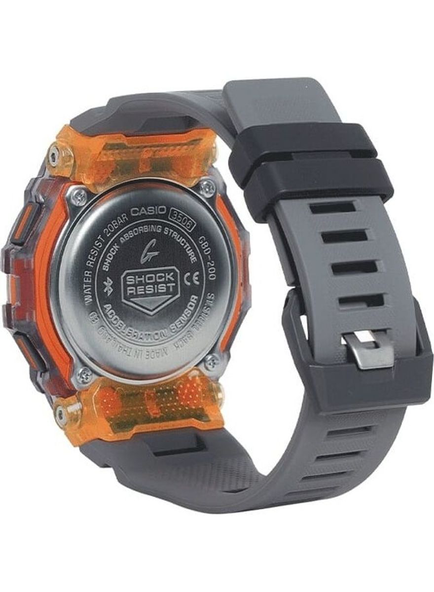 Vibrant G-Shock GBD-200SM-1A5DR Sporty Digital Analog Watch Casio - Men's Smart & Digital Watches 1