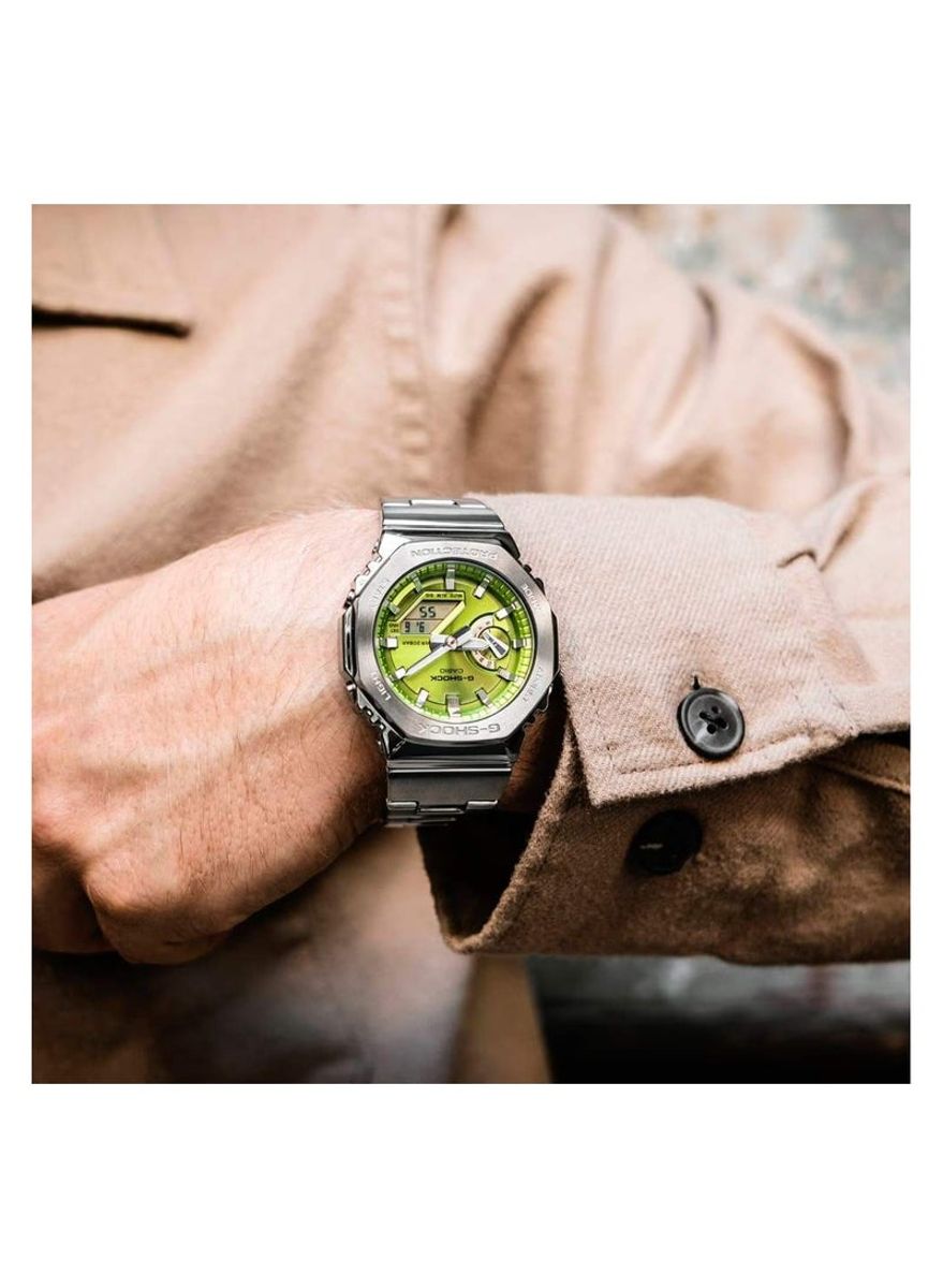 Robust Casio G-Shock G-Steel Men's Watch Features GM-2110D-3ADR Casio - Men's Dress Watches 1