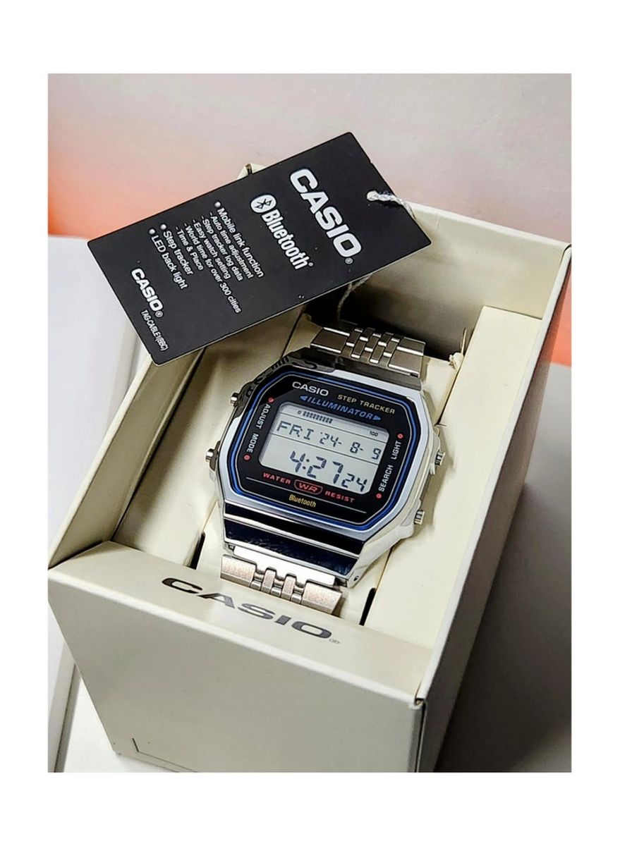 Casio ABL-100WE-1B Vintage Digital Watch Features Casio - Men's Smart & Digital Watches 1