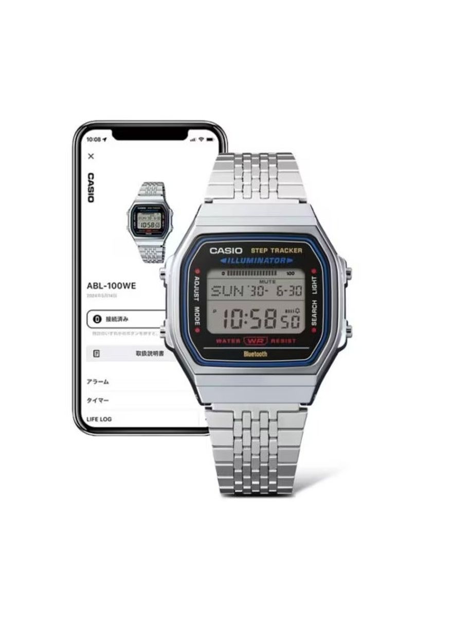 Casio ABL-100WE-1B Vintage Digital Watch Features Casio - Men's Smart & Digital Watches 3