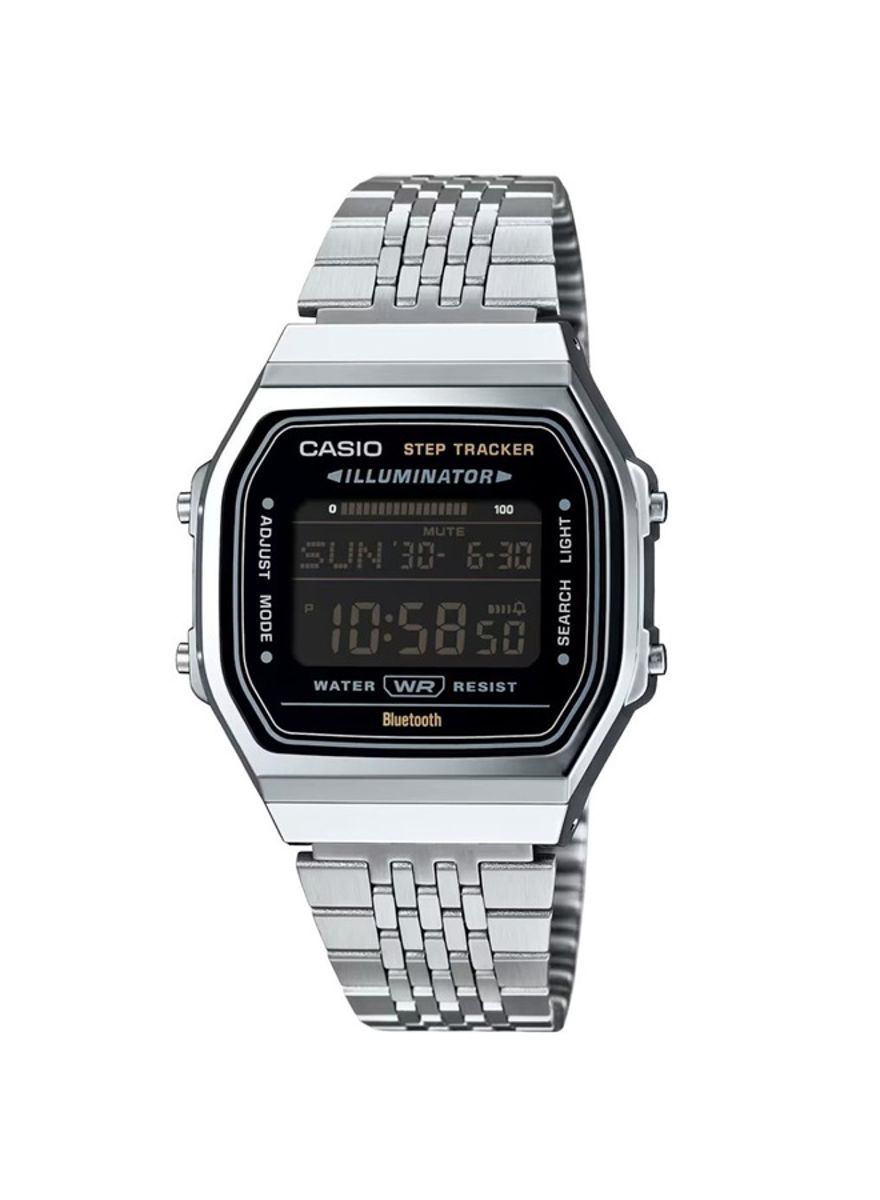 Casio ABL-100WE-1B Vintage Digital Watch Features Casio - Men's Smart & Digital Watches