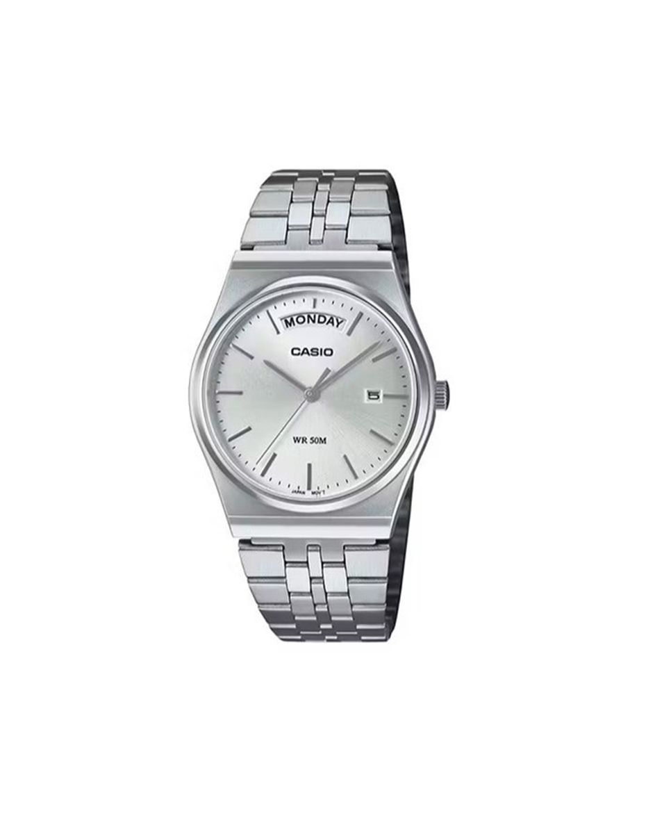 Classic Retro Casio Unisex Watch with Day Display MTP-B146D-7AVDF Casio - Women's Dress Watches