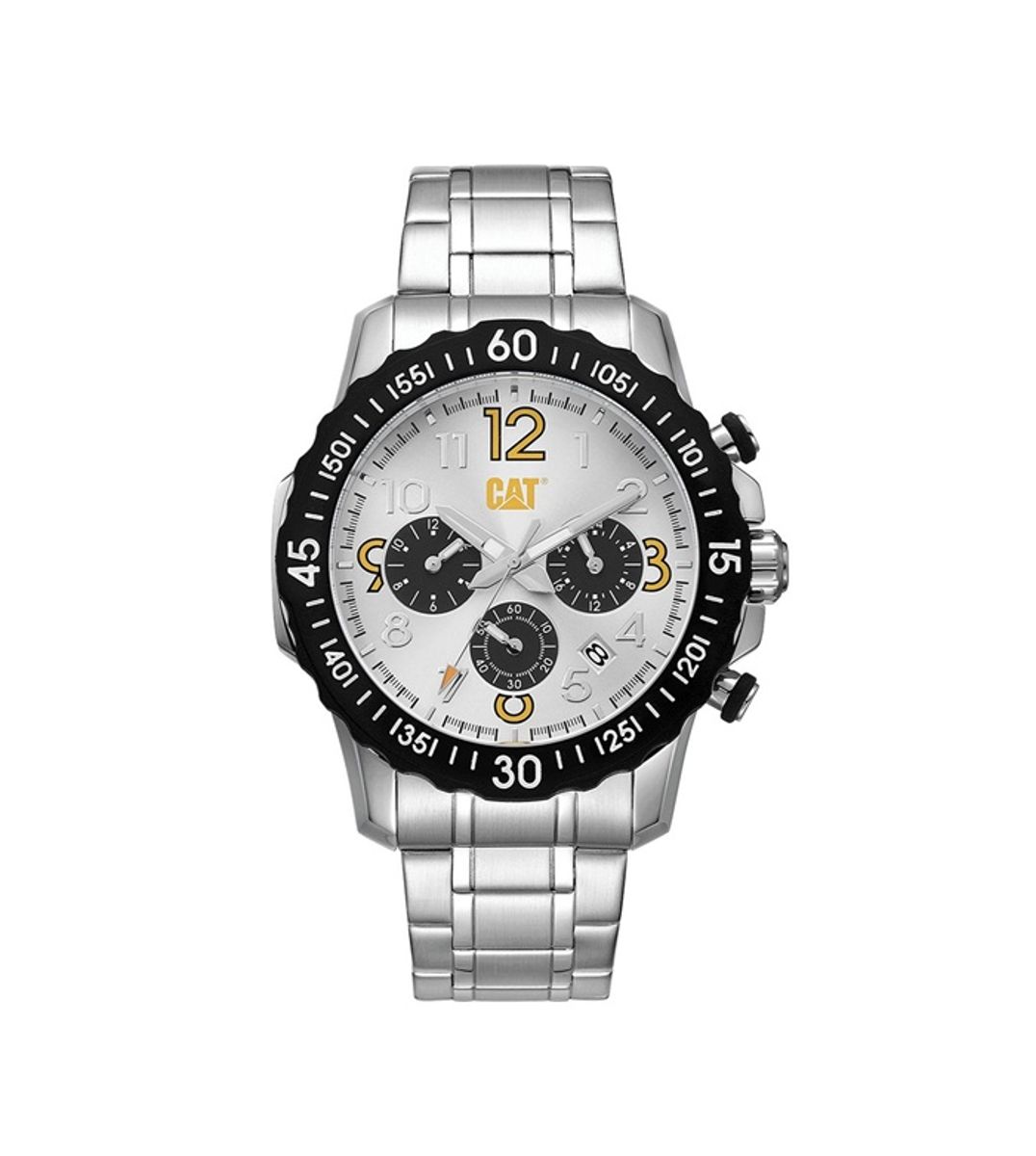 Caterpillar Downforce Stainless Steel Men's Watch- AP.149.11.211 CAT - Men's Dress Watches