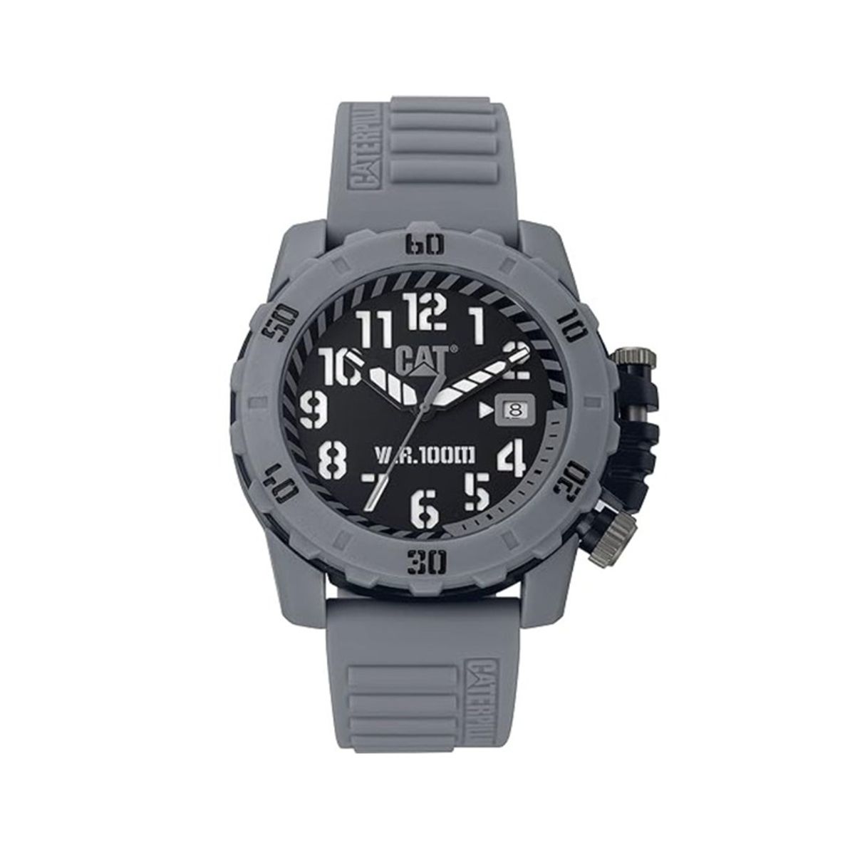 CAT Barricade Analog Grey Dial Men’s Watch-LK.151.25.115 CAT - Men's Dress Watches