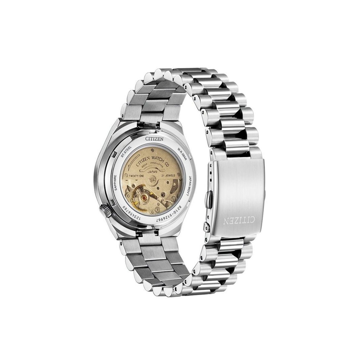Citizen x Pantone Dreamy Pink Stainless Steel Watch NJ0158-89X