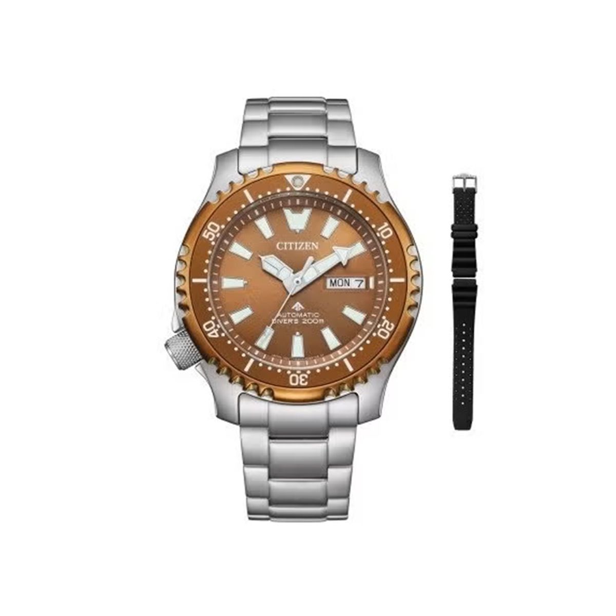 Citizen Promaster Automatic Dive Watch with Copper Dial NY0164-65X