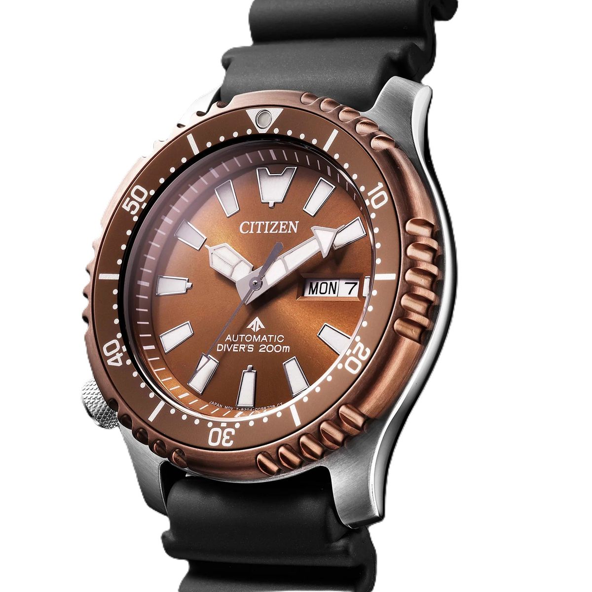 Citizen Promaster Automatic Dive Watch with Copper Dial NY0164-65X
