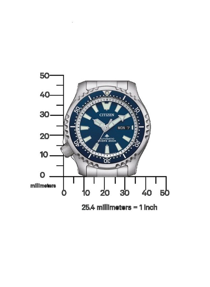 Citizen Promaster Automatic Marine Blue Dial Men's Watch NY0161-63L