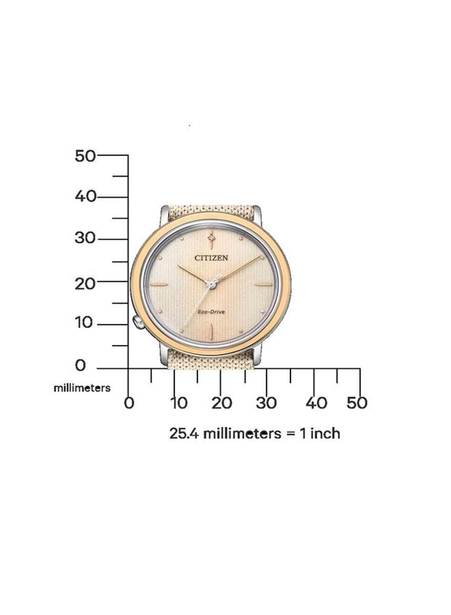 Elegant Citizen Women’s Eco-Drive Analog Watch with Fabric Band Elegant Citizen Women’s Eco-Drive Analog Watch with Fabric Band