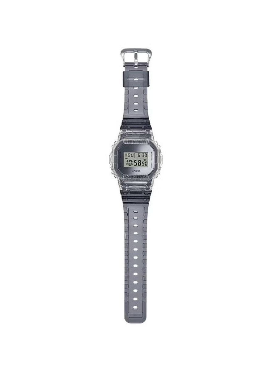 G-Shock Men's Transparent Resin Digital Watch DW-5600SK-1DR